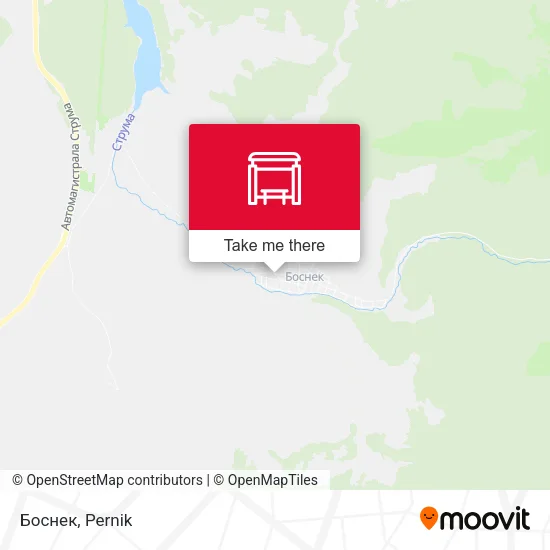 Карта Боснек