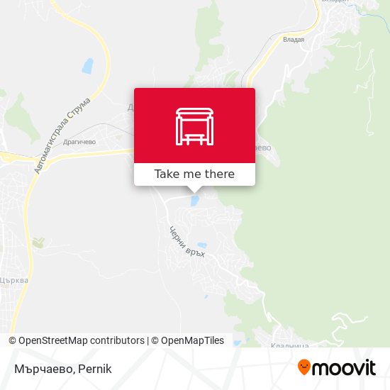 Мърчаево map
