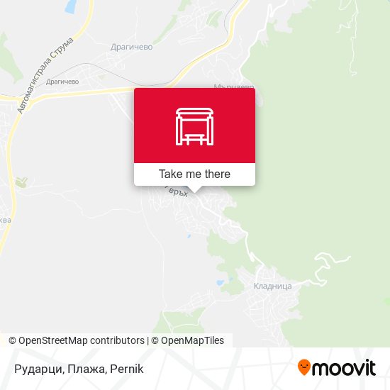 Рударци, Плажа map