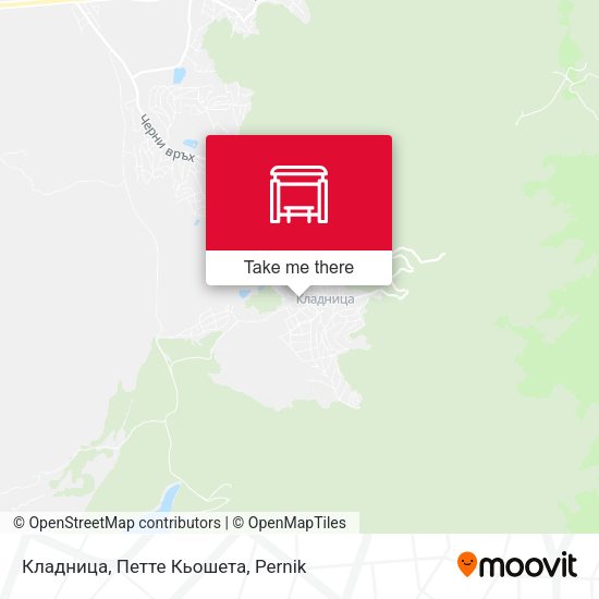 Карта Кладница, Петте Кьошета