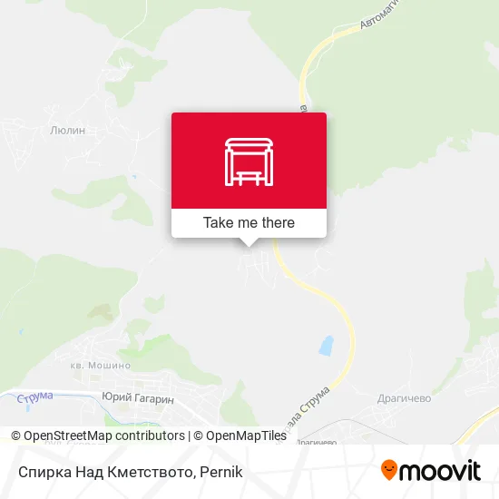 Карта Спирка Над Кметството