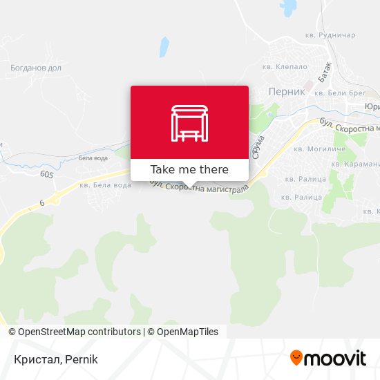 Кристал map