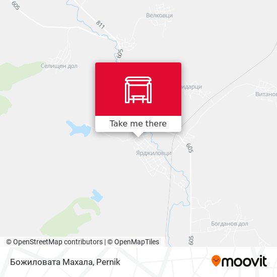 Божиловата Махала map