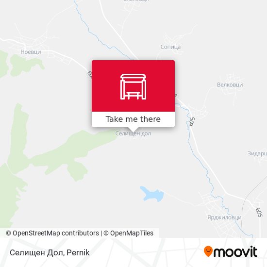 Селищен Дол map