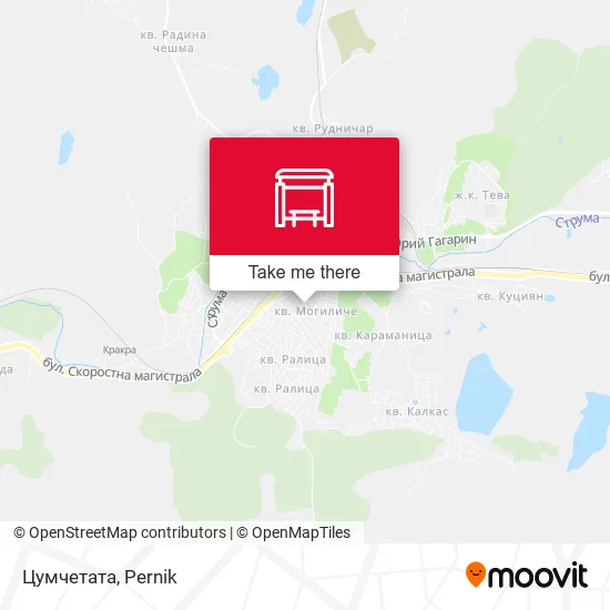 Карта Цумчетата