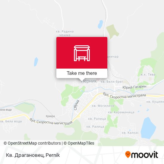 Кв. Драгановец map