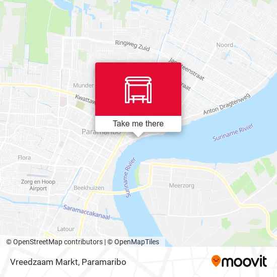 Vreedzaam Markt map