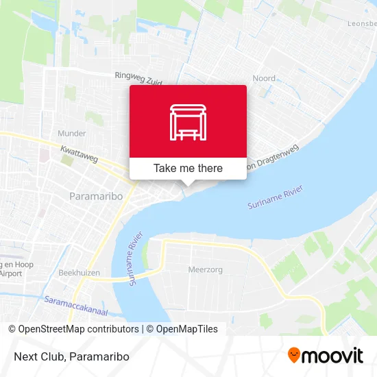 Next Club map