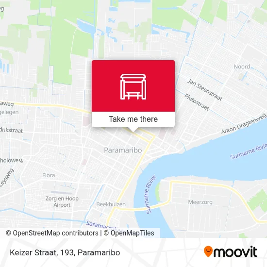 Keizer Straat, 193 map