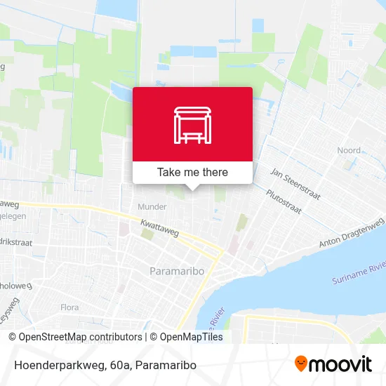 Hoenderparkweg, 60a map