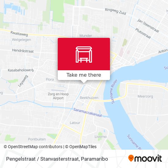 Pengelstraat / Stanvasterstraat map