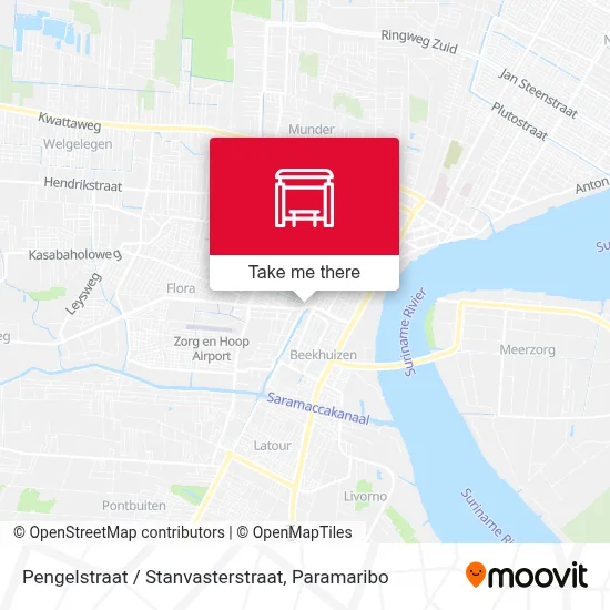 Pengelstraat / Stanvasterstraat map