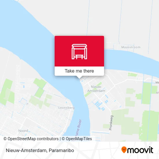 Nieuw-Amsterdam map