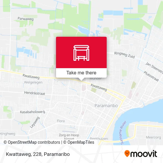 Kwattaweg, 228 map