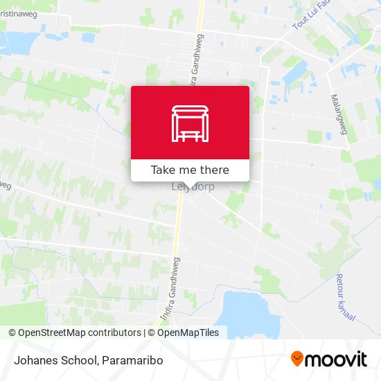 Johanes School map