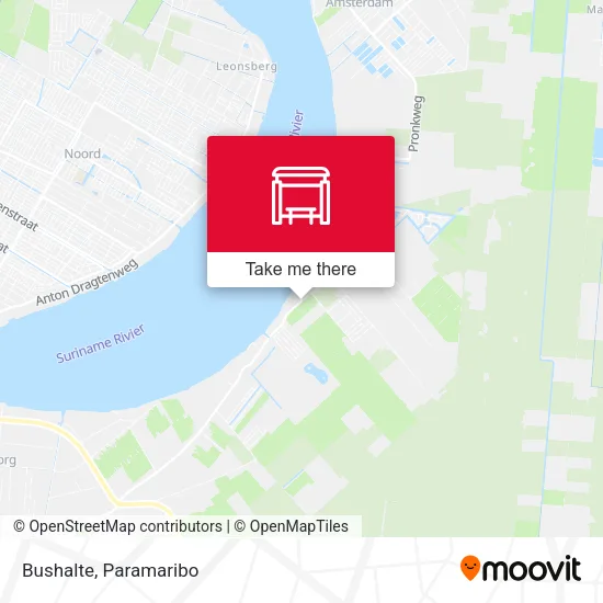 Bushalte map