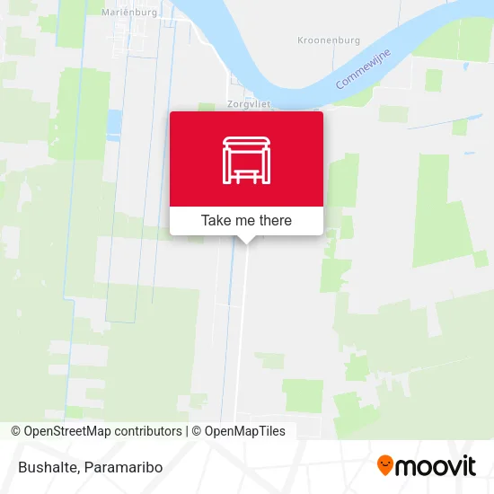 Bushalte map