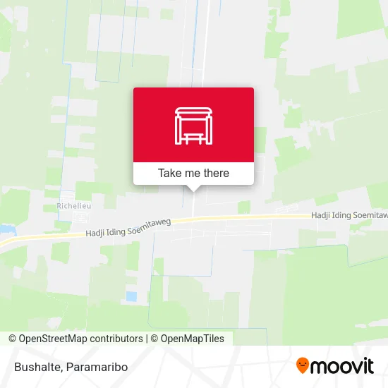 Bushalte map