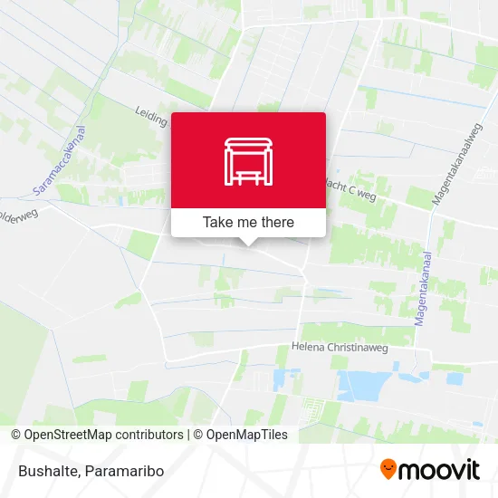 Bushalte map