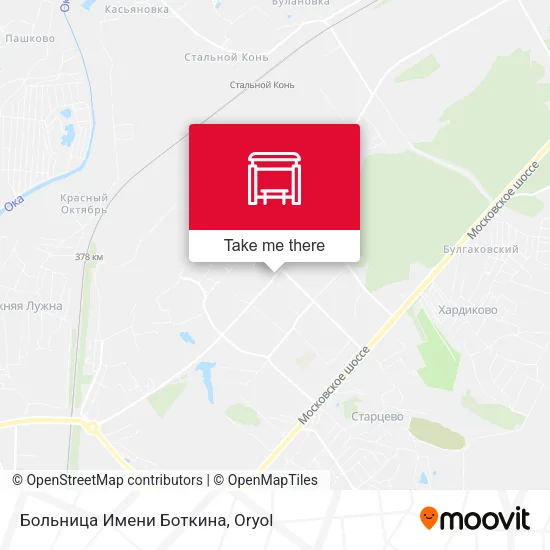 Больница Имени Боткина map