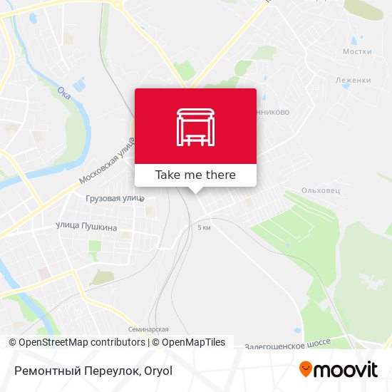 Ремонтный Переулок map