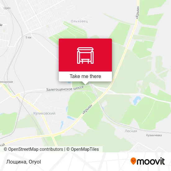 Лощина map