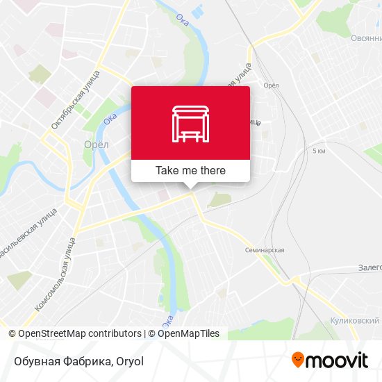 Обувная Фабрика map