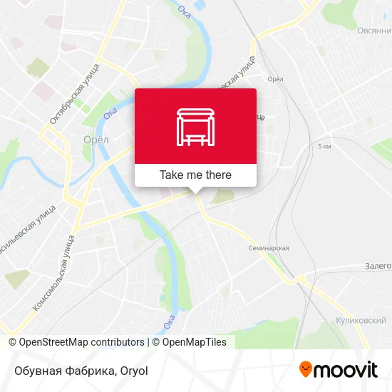 Обувная Фабрика map