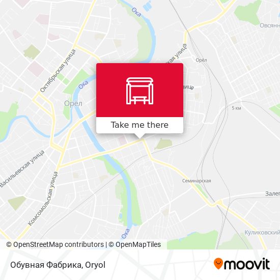 Обувная Фабрика map