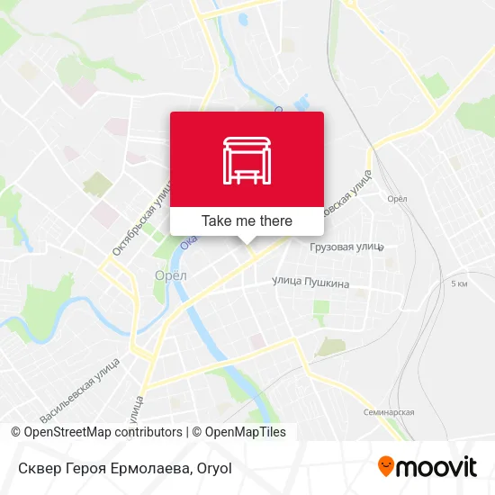 Сквер Героя Ермолаева map