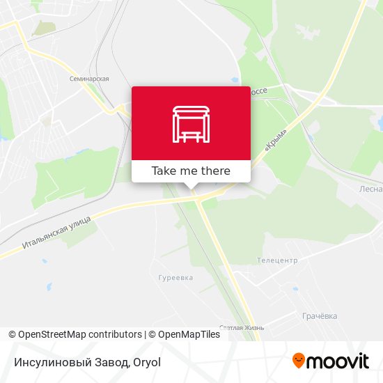 Инсулиновый Завод map