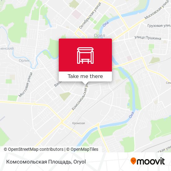Комсомольская Площадь map