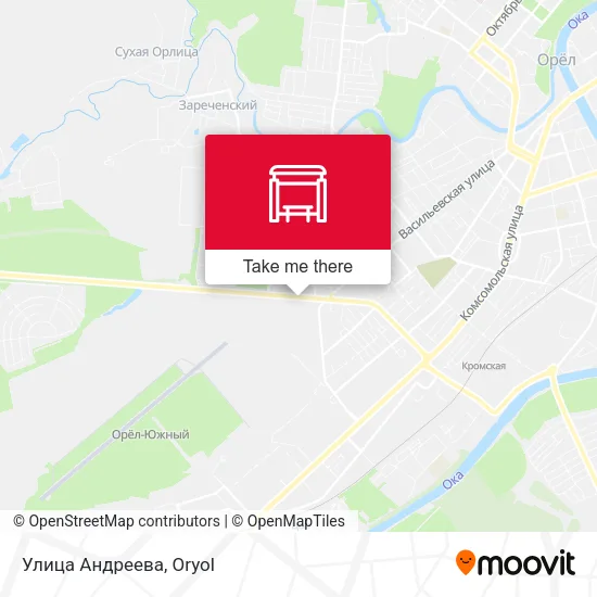 Улица Андреева map