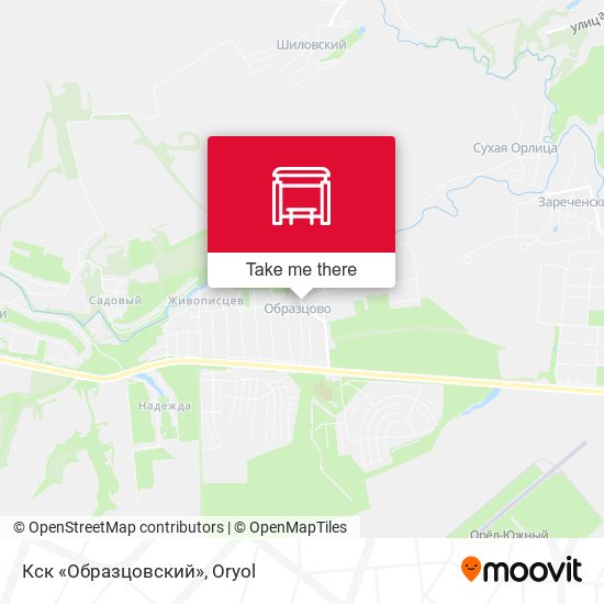 Кск «Образцовский» map
