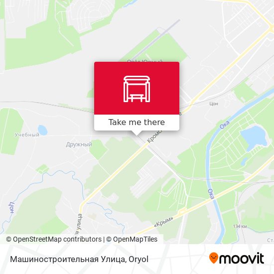 Машиностроительная Улица map