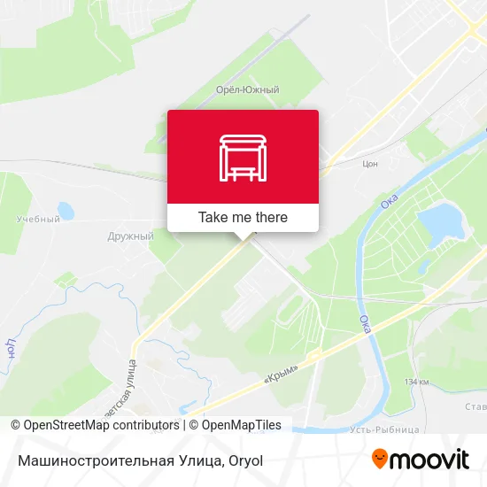 Машиностроительная Улица map