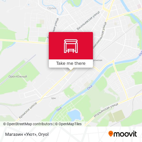 Магазин «Уют» map