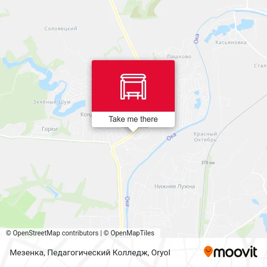 Мезенка, Педагогический Колледж map
