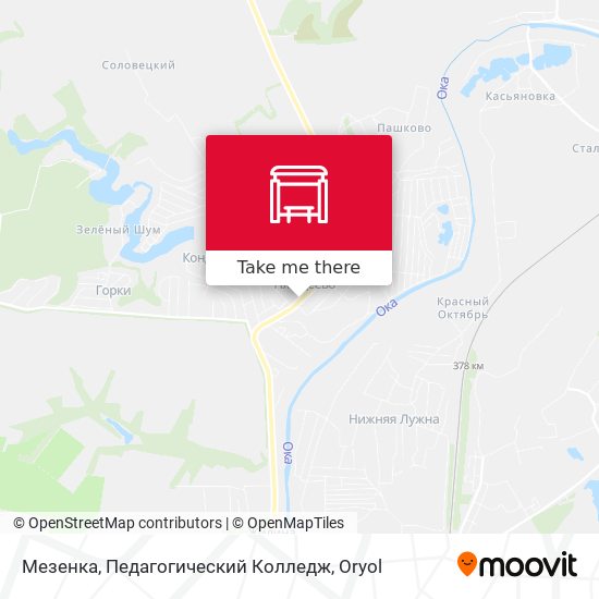 Мезенка, Педагогический Колледж map