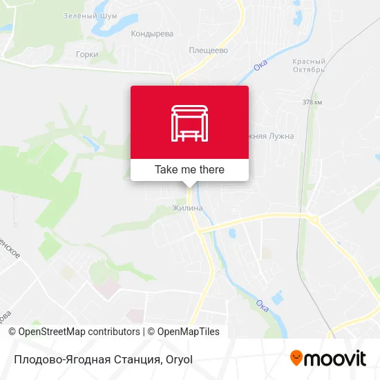 Плодово-Ягодная Станция map