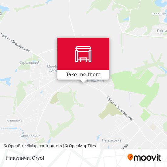 Никуличи map
