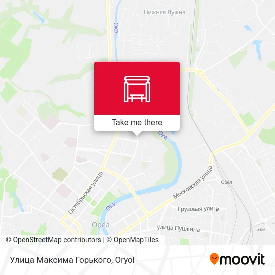 Улица Максима Горького map
