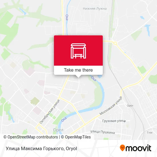 Улица Максима Горького map