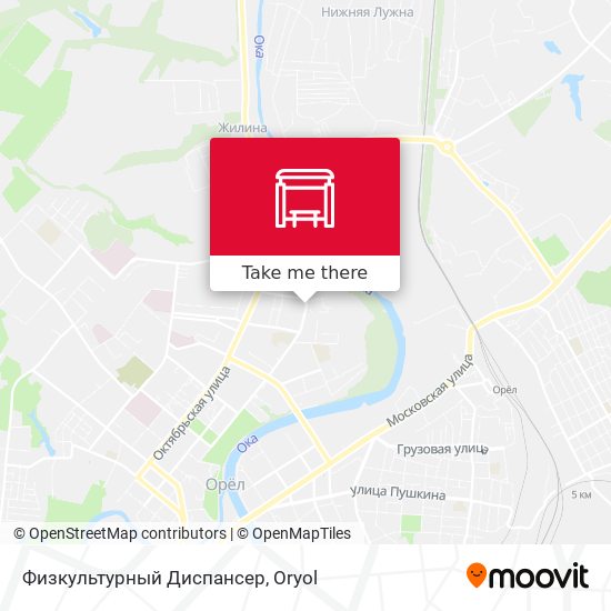 Физкультурный Диспансер map