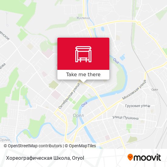 Хореографическая Школа map