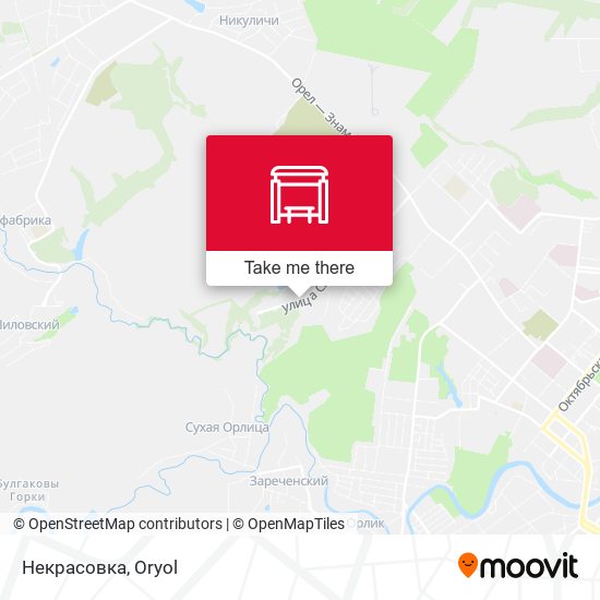 Некрасовка map