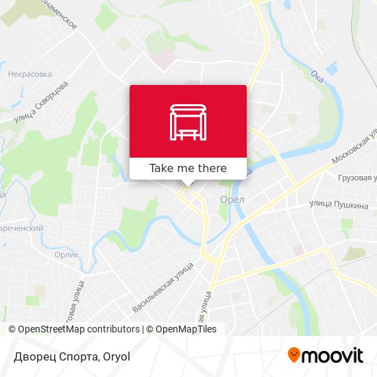 Дворец Спорта map