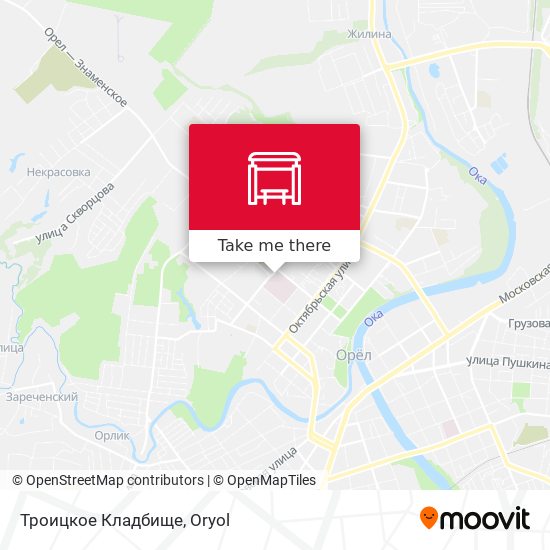 Троицкое Кладбище map