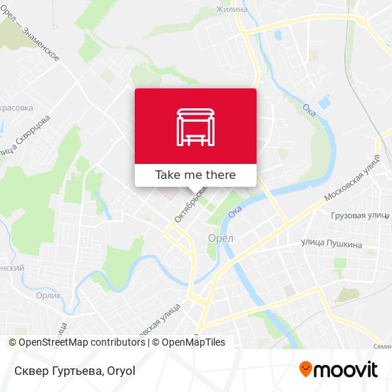 Сквер Гуртьева map