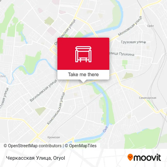 Черкасская Улица map